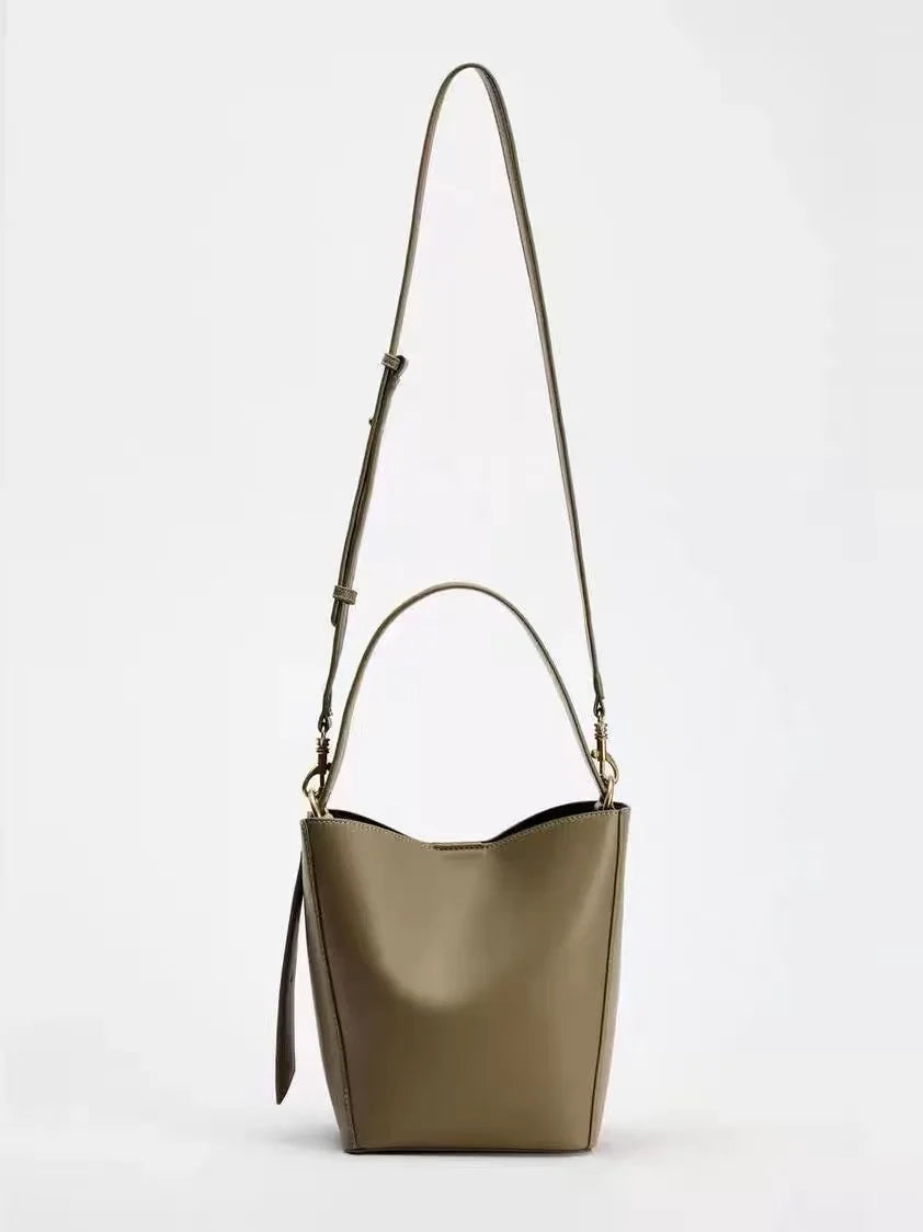 Single Strap Bucket Handbag