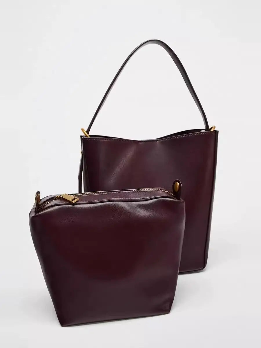 Single Strap Bucket Handbag