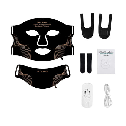 Red Light Face & Neck Mask Skin Therapy