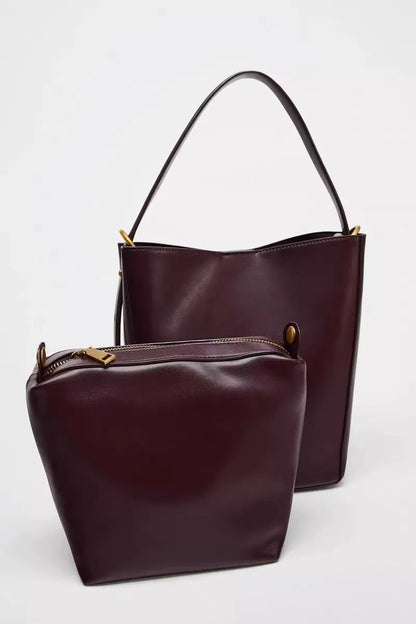 Single Strap Bucket Handbag