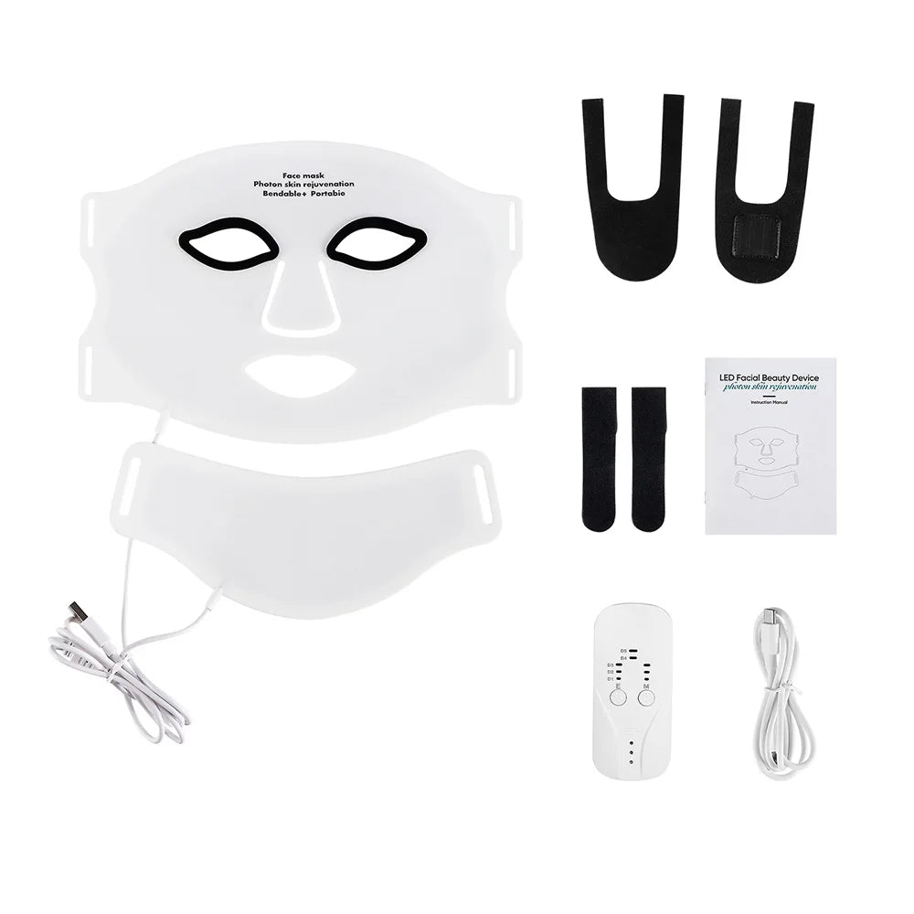 Red Light Face & Neck Mask Skin Therapy