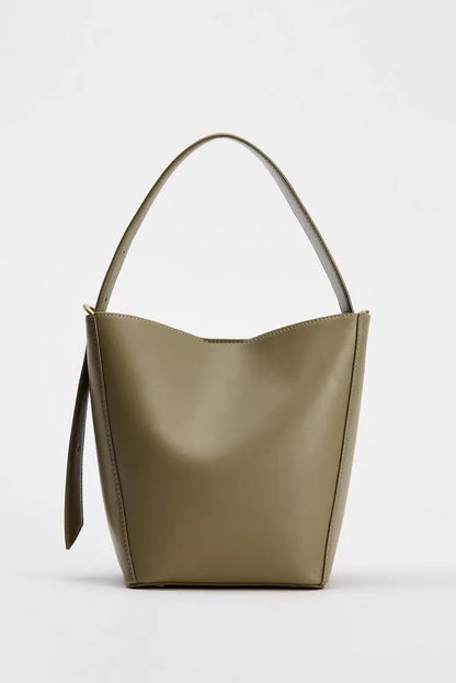 Single Strap Bucket Handbag